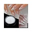 Chrome Nail Art Powder - White Pearl