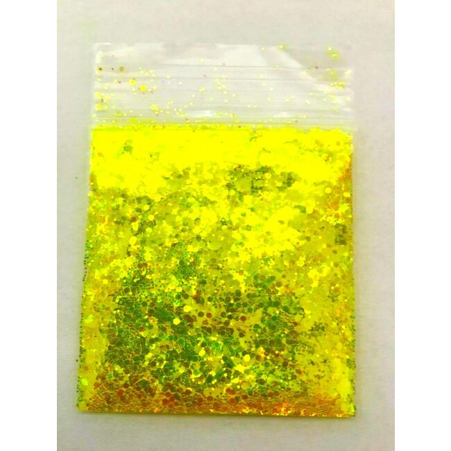 Beauty Nails - Nail Ornament Glitter - Yellow