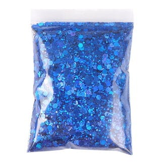 Beauty Nails Beauty Nails - Nail Ornament Glitter - Blue
