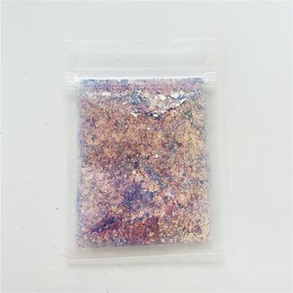 Beauty Nails Beauty Nails - Nail Ornament Glitter - Gold Iridescent