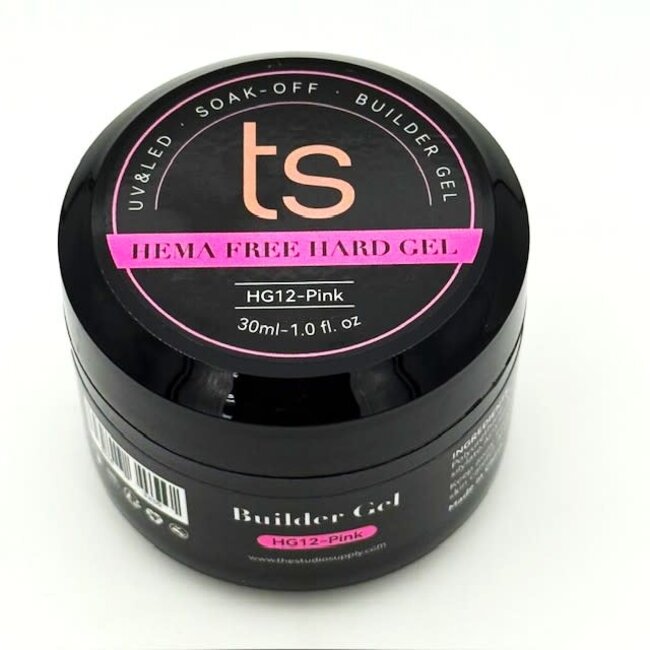 The Studio - Hema Free Hard Gel - HG12 Pink - 30ml