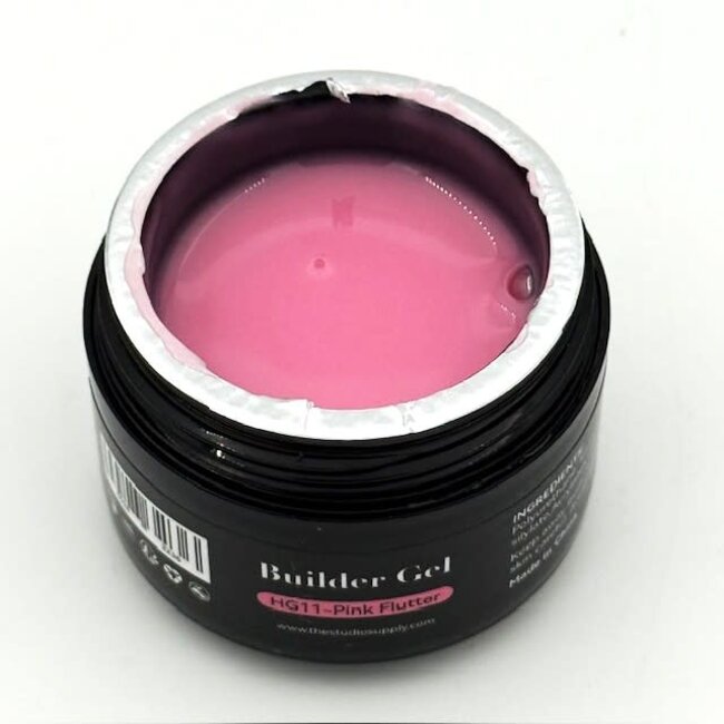 The Studio - Hema Free Hard Builder Gel - HG11 Pink Flutter - 30ml