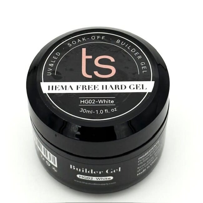 The Studio - Hema Free Hard Gel - HG02 White - 30ml