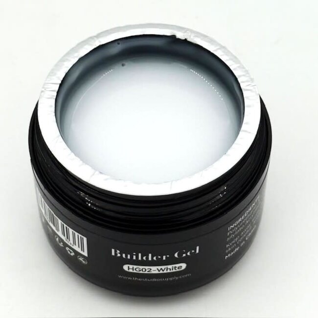 The Studio - Hema Free Hard Builder Gel - HG02 White - 30ml