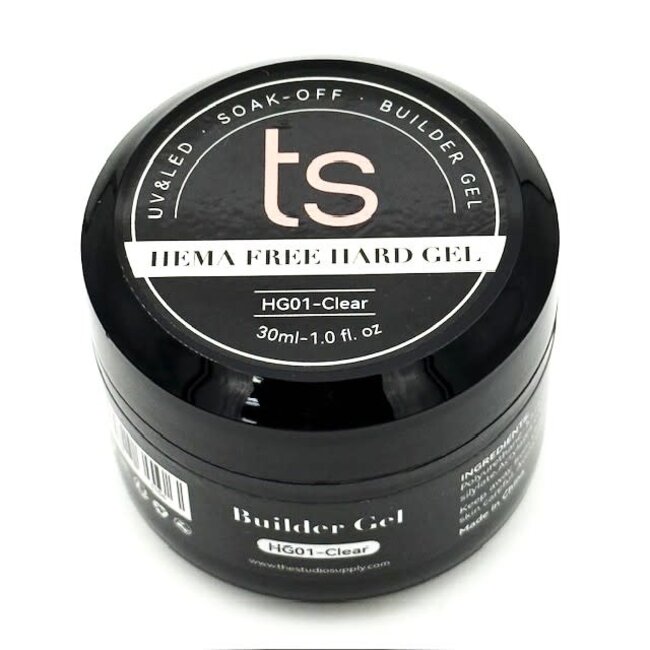 The Studio - Hema Free Hard Gel - HG01 Clear- 30ml