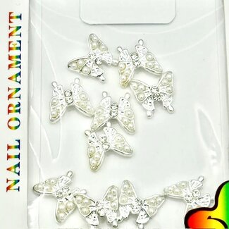 The Studio The Studio - Art Pack #472 - Silver Butterfly Charms