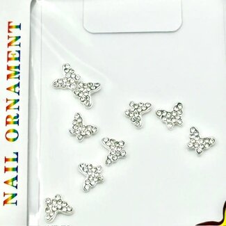 The Studio The Studio - Art Pack #477 - Silver Butterfly Charms