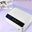 2 In 1 Cordless LED/UV Lamp w/ Arm Rest - White