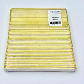 The Studio The Studio - Files - Regular - 100/100 - White/ Yellow - 50 Count