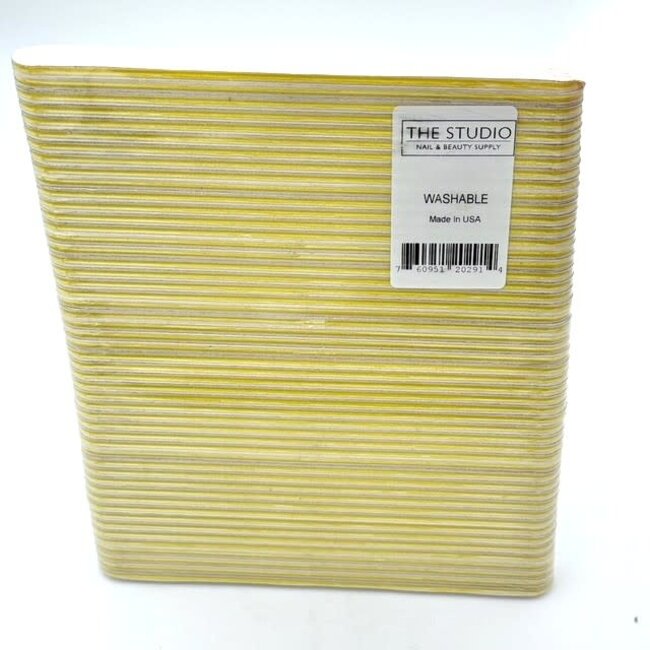 The Studio - Files - Regular - 80/100 - White/ Yellow - 50 Count
