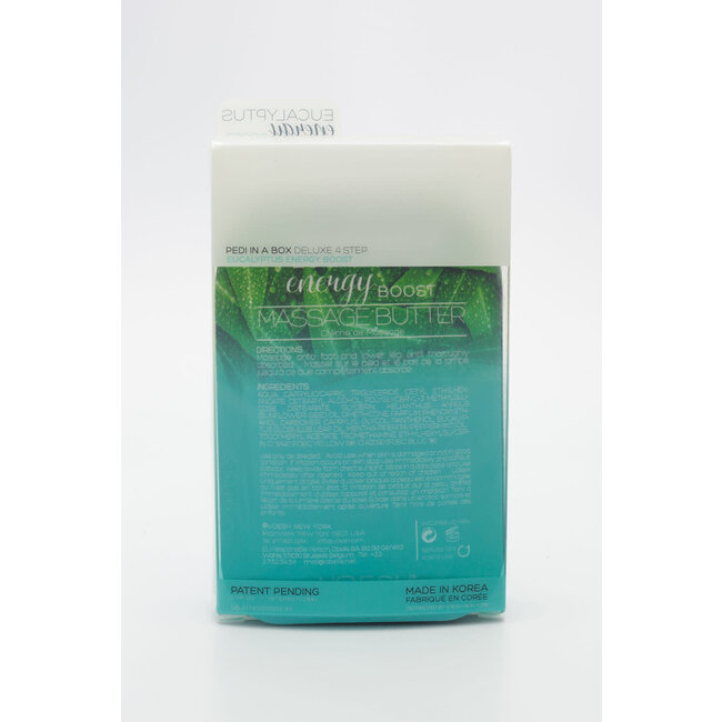 Voesh - 4 step - Pedi In A Box - Eucalyptus Energy - 1 ct