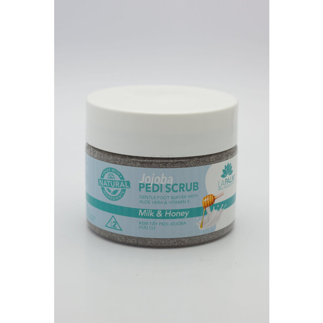 La Palm - Step 2 - Jojoba Pedi Scrub - 12 oz - Milk Honey
