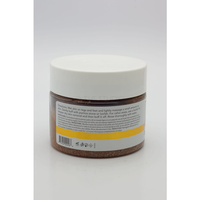La Palm - Step 2 - (Organic) Jojoba Pedi Scrub - 12 oz - Orange Tangerine Zest