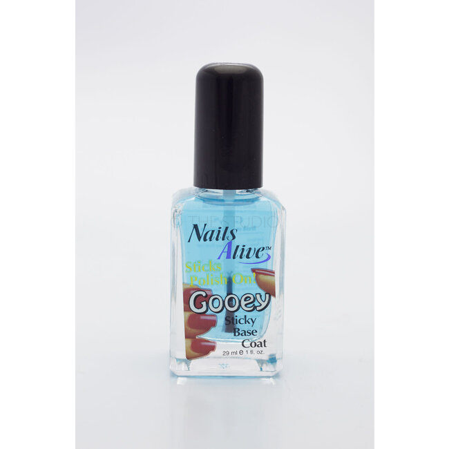 Nails Alive - Gooey Sticky Base Coat - 1 fl oz