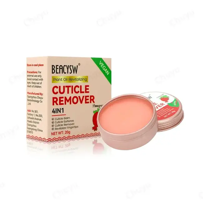 Beacysw - Cuticle Remover - 4in1 - Pomegranate