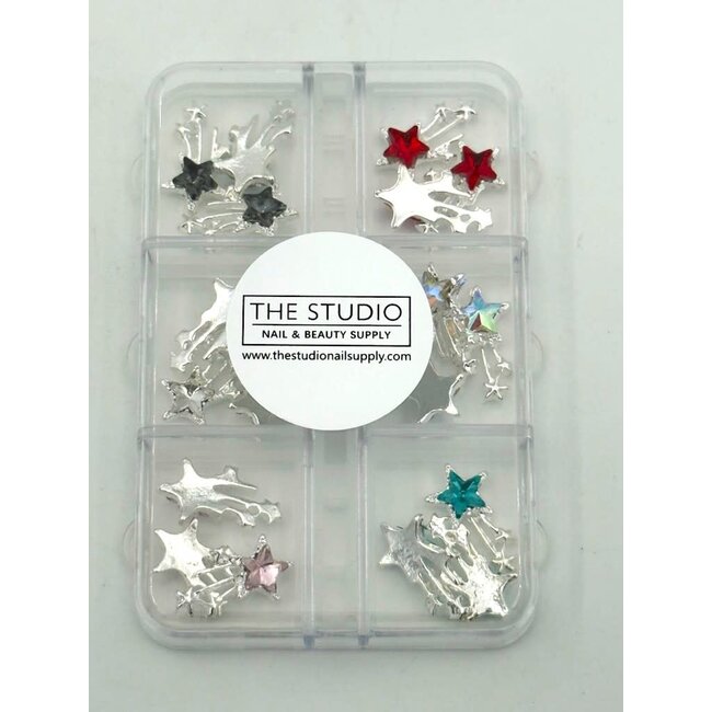 The Studio - Art Pack #569 - Assorted Shooting Star Charms