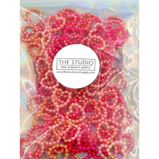 The Studio - Art Pack #451 - Pink Pearl Hearts