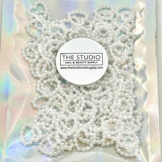 The Studio The Studio - Art Pack #450 - White Pearl Hearts