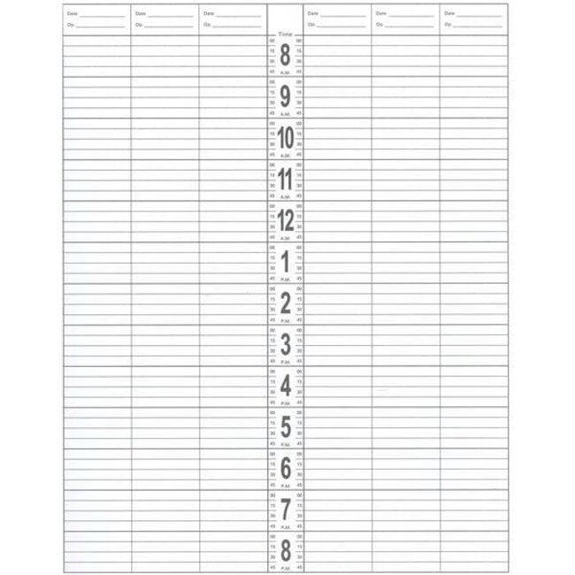 DL - Appointment Book - 6 Column - DL200 - Blue