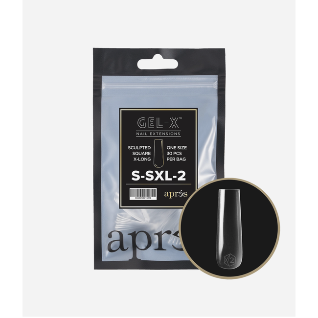 Apres - Refill Bags - Sculpted - Square Extra Long - #2