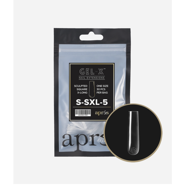 Apres - Refill Bags - Sculpted - Square Extra Long - #5