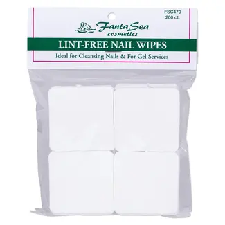 FantaSea FantaSea - Lint Free Nail Wipes - 200 Count - FSC470