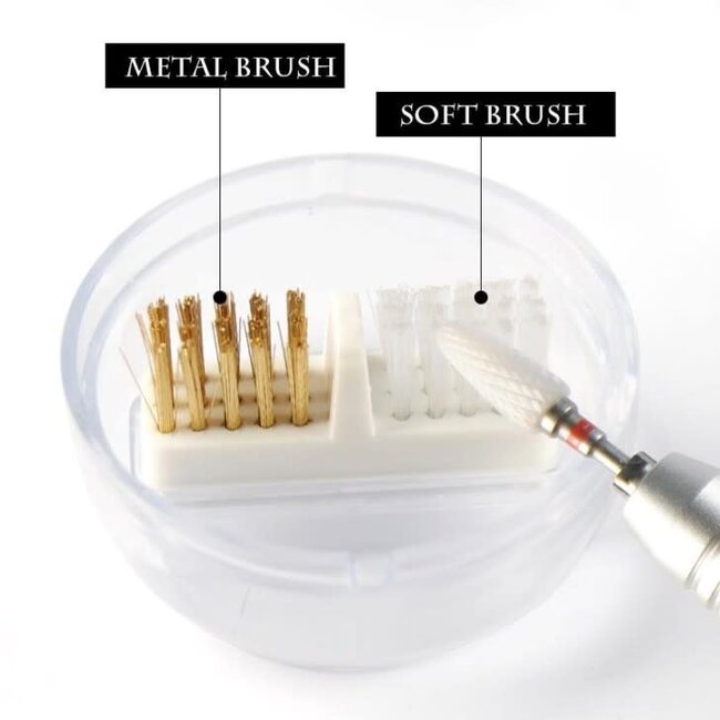 The Studio - Bit Brush Cleaner - Sphere - Transparent
