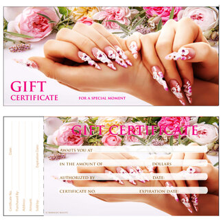 Berkeley Gift Certificate Booklet - 50 pgs - GC125