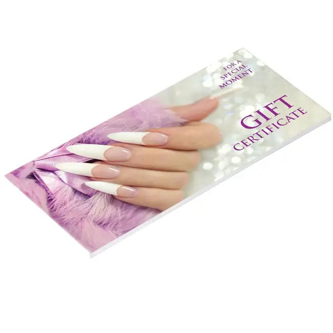 Gift Certificate Booklet - 50 pgs