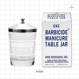 King Research Barbicide - Manicure Table Jar - Small