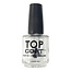 Empty Nail Polish Bottle - Clear - "Top Coat" - 0.5 fl oz