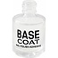 Empty Nail Polish Bottle - Clear - "Base Coat" - 0.5 fl oz
