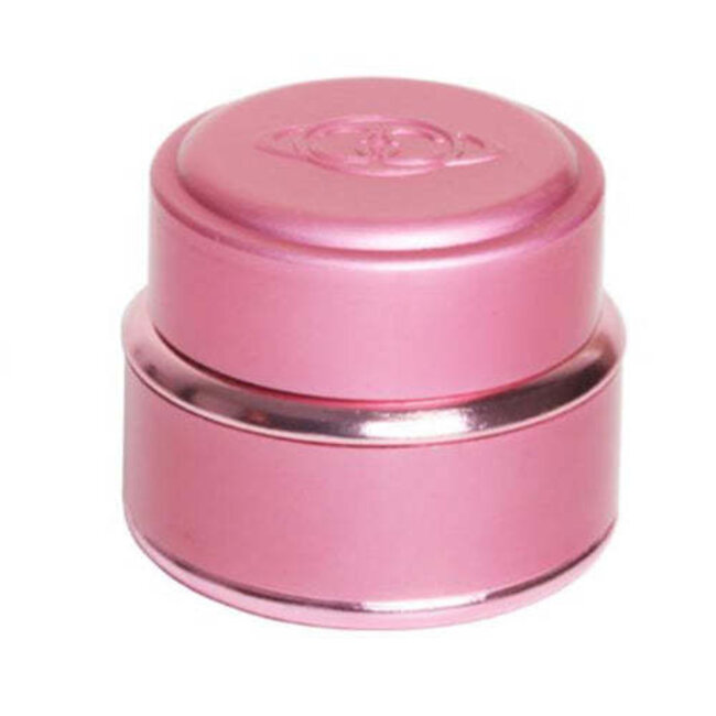 Aluminum Jar w/ Lid - Pink - 0.5 oz
