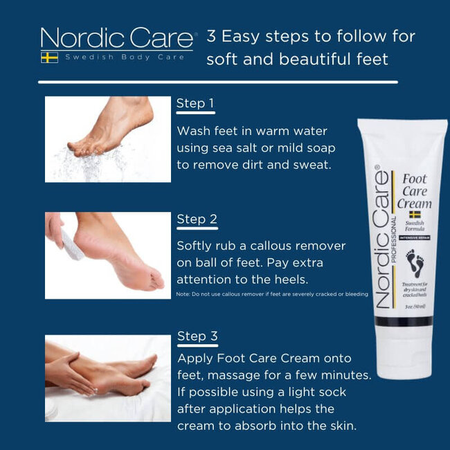 Nordic Care - Foot Care Cream - 6 oz