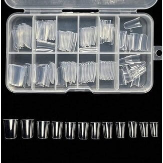 The Studio The Studio - Nail Tip Box - Duck - Clear - Medium