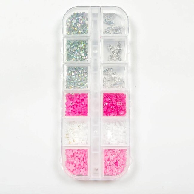 The Studio - Art Pack #558 - Flowers, Rhinestones