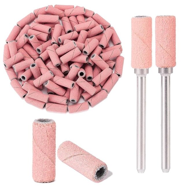 Mini Sanding Bands - Pink - 50 ct - F - #240