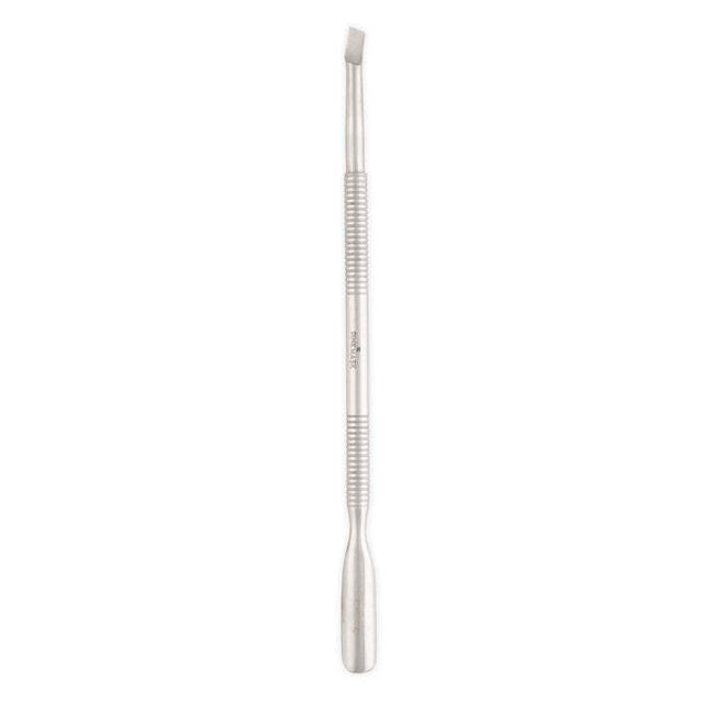 Pink Mask - Bent Blade Cuticle Pusher - 002
