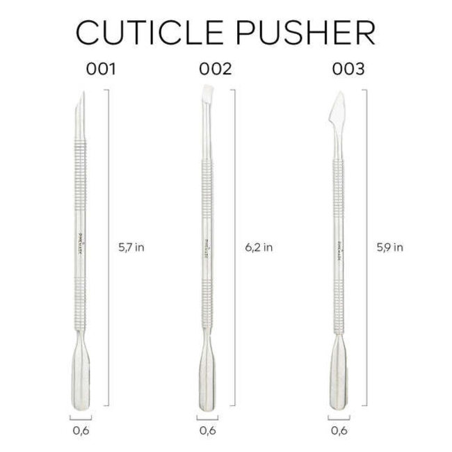 Pink Mask - Rectangle Blade Cuticle Pusher - 001