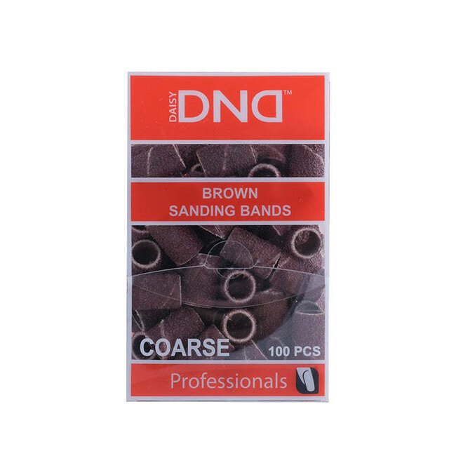 DND - Brown Sanding Bands - Coarse - 100 pcs