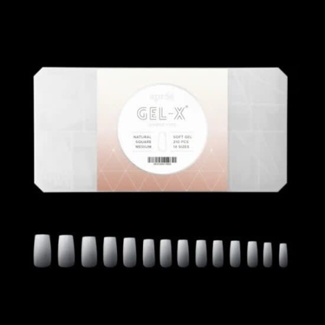 Apres - Ombre Tip Box - Natural Square - Medium