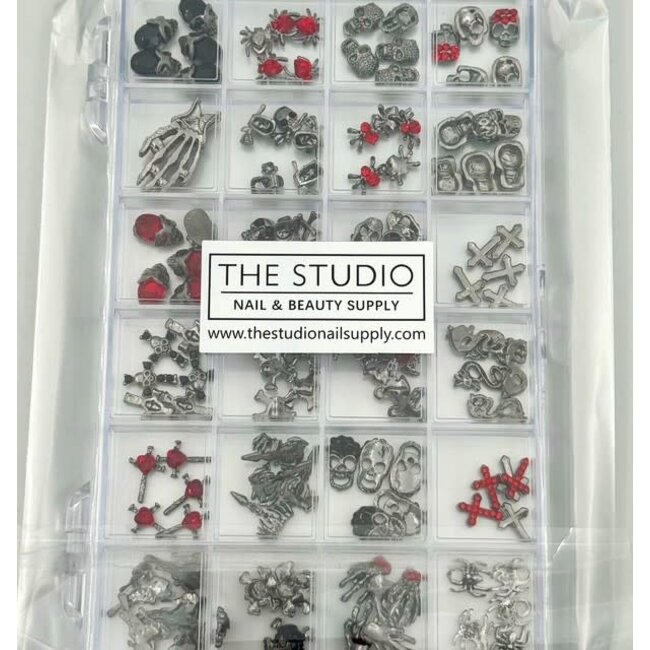 The Studio - Art Pack #616 - Cross, Skulls, Spiders