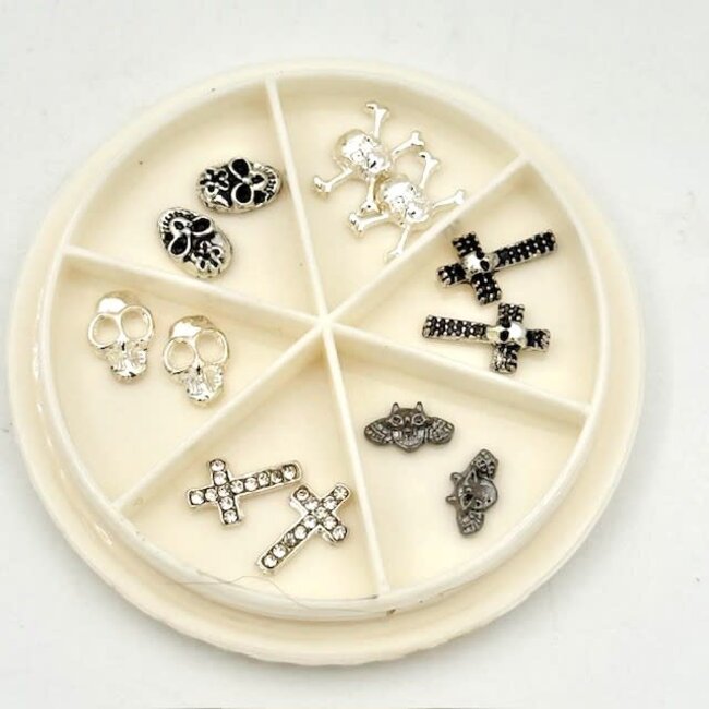 The Studio - Art Pack #403 - 3D Skulls, Crosses