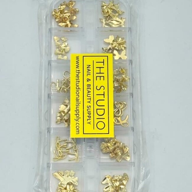 The Studio - Art Pack #620 - Assorted Gold Bows