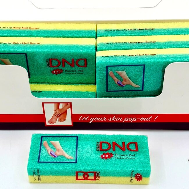 DND - Pumice Pad 2 in 1 - 12 Ct