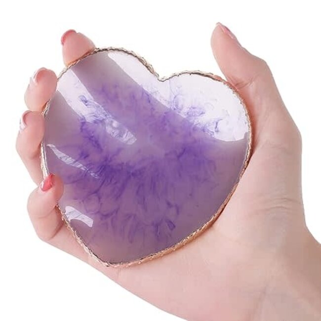 The Studio - Rock Plate Palette - Heart - Purple
