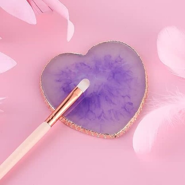 The Studio - Rock Plate Palette - Heart - Purple