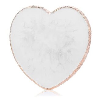 The Studio The Studio - Rock Plate Palette - Heart - White
