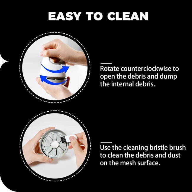 Mini Vacuum Cleaner - Grey