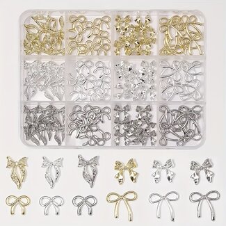 The Studio The Studio - Art Pack #621 - Assorted Silver and Gold Bows
